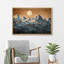 Impression sur toile de décor de chambre à coucher encadrée Western Brown-108345237-108345240