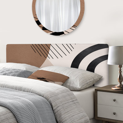 Girtrue Upholstered Panel Headboard