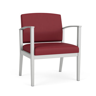 Amherst Steel Waiting Reception Oversized Guest Chair Metal Frame