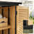 Wood Steel Storage Cabinet