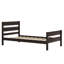 Wood Bed With Headboard And Footboard-1650968089