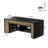 Rectangular Coffee Table with 2-Tier Storage