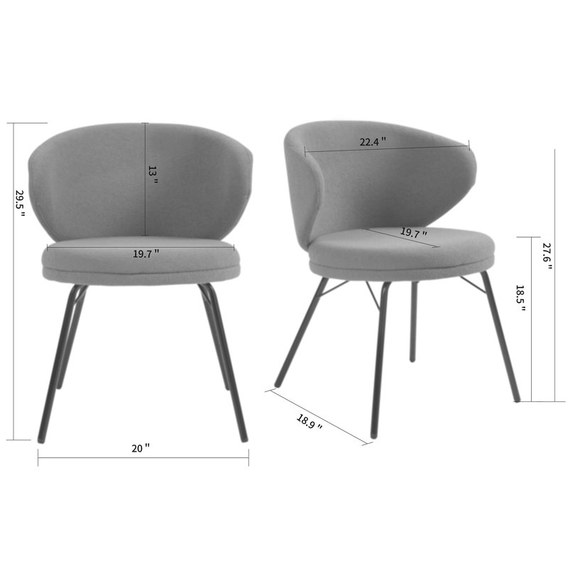 Chaise Kicki, Brun