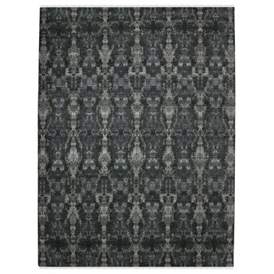 Olhouser Wool Geometric Indoor Rug
