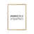 Brushed Copper Frame