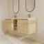 Ensemble de meuble-lavabo double 60 po / 68 po avec 2 lavabos en céramique-879019713-901116058