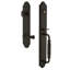 Complete Inactive Arc Dummy Handleset with Georgetown Lever and Rosette-569150-689641
