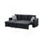 Canapé modulaire convertible en velours avec canapé-lit et canapé-lit-1447549259