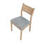 Chaise rembourrée Lylie, sable