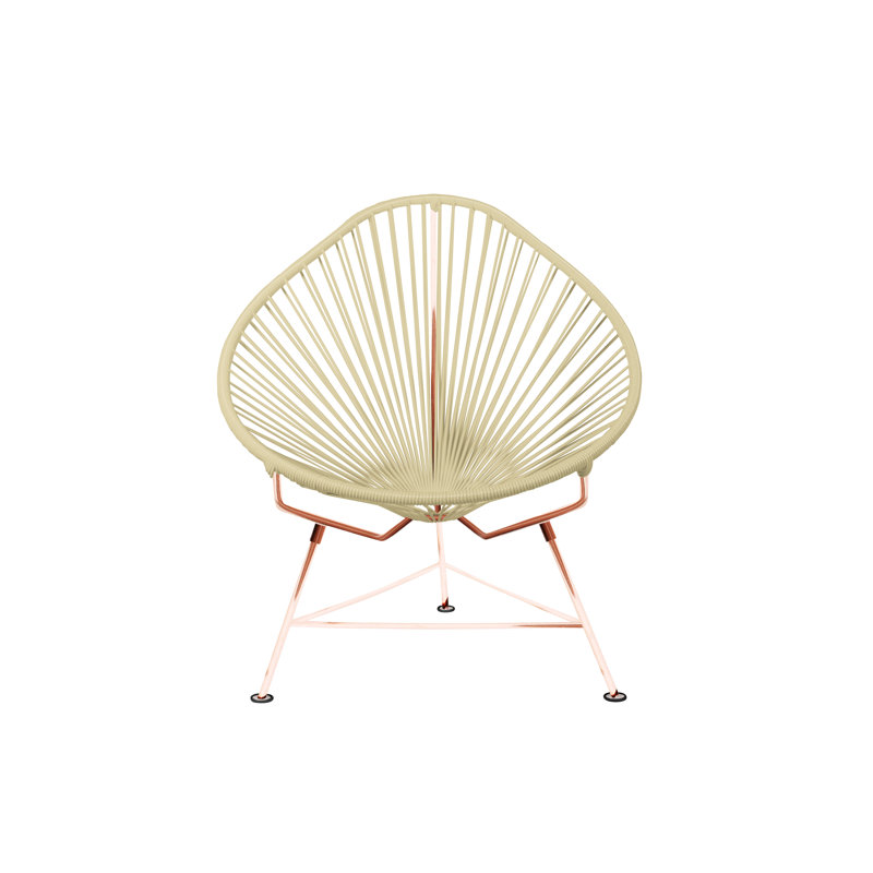 Chaise de jardin, Blé / cuivre