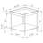 Square Engineered Wood End Table