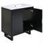 Ensemble de meuble-lavabo 30 po avec lavabo, armoire combinée, armoire de rangement pour salle de bain, structure en bois massif-1228398898
