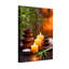 Bath & Laundry Calm Stones Candles Bamboo Leaves Smoke Light Nature Peace-504699964