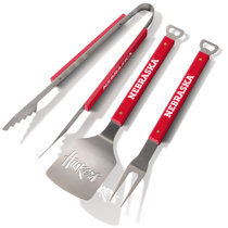 Kona Tailgater BBQ Multi Grill Tool - Removable Spatula, Fork & Tongs