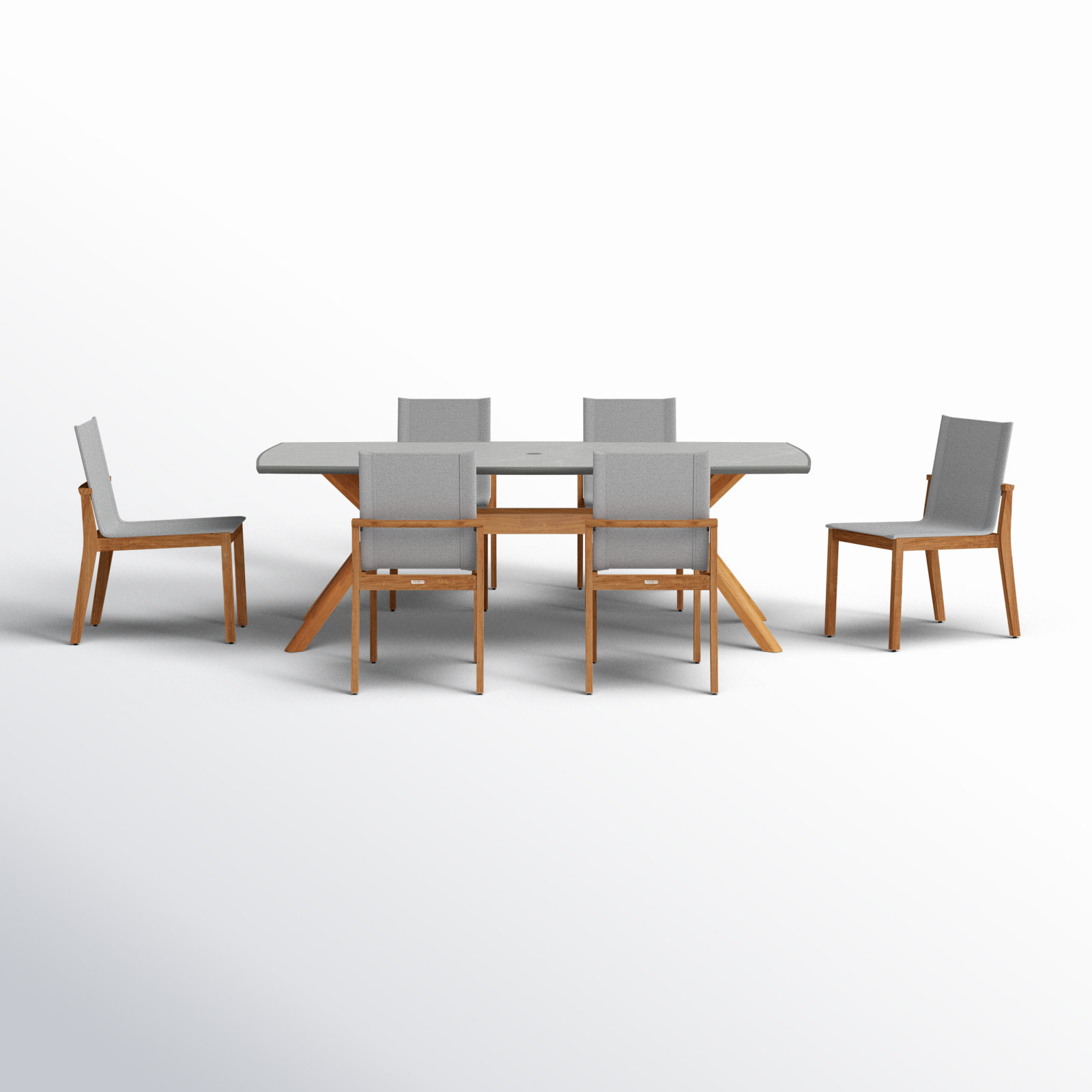 Amira 87" Patio Dining Set