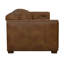 Canapé inclinable avec pieds en cuir brun clair Weirsky Weirsky-122003638