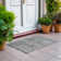 Machine Washable Indoor/Outdoor Claudian ACN1627 Pewter Rug