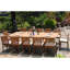 Roselyn Outdoor 13 - Piece Teak Dining Set
