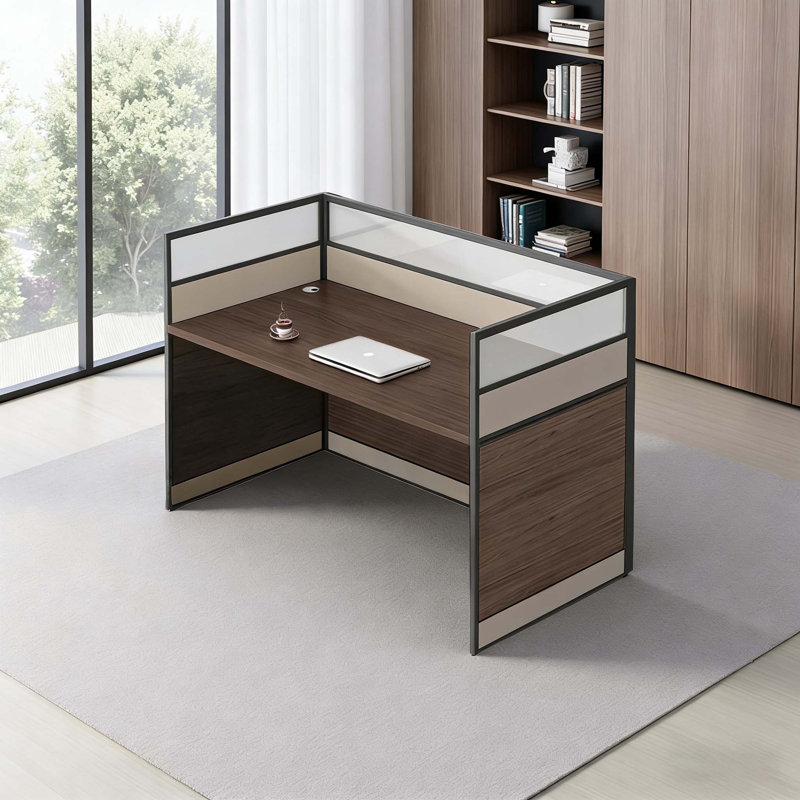 Bureau rectangulaire pour 1 personne
