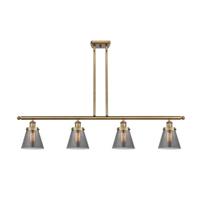 Luminaire suspendu pour îlot de cuisine 4 lumières Wilmoth