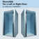 24-25 3/8 in.W x 72 in.H Pivot Frameless Glass Shower Door