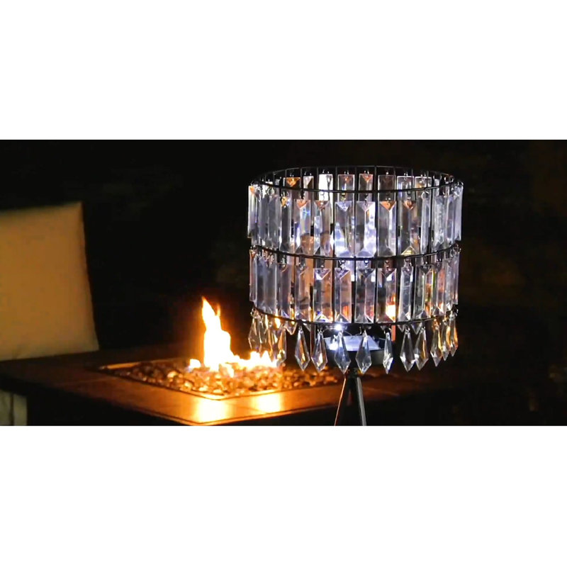 Lampe de lustre à piles intérieur / extérieur - goutte d'eau
