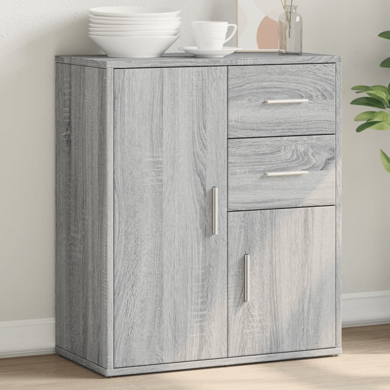 Ollye 60cm Sideboard, Grey Sonoma