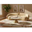 Canapé en velours 93 po Emery-106275190
