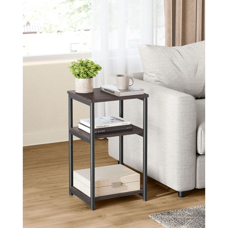 Agustina Bedside Table, Grey