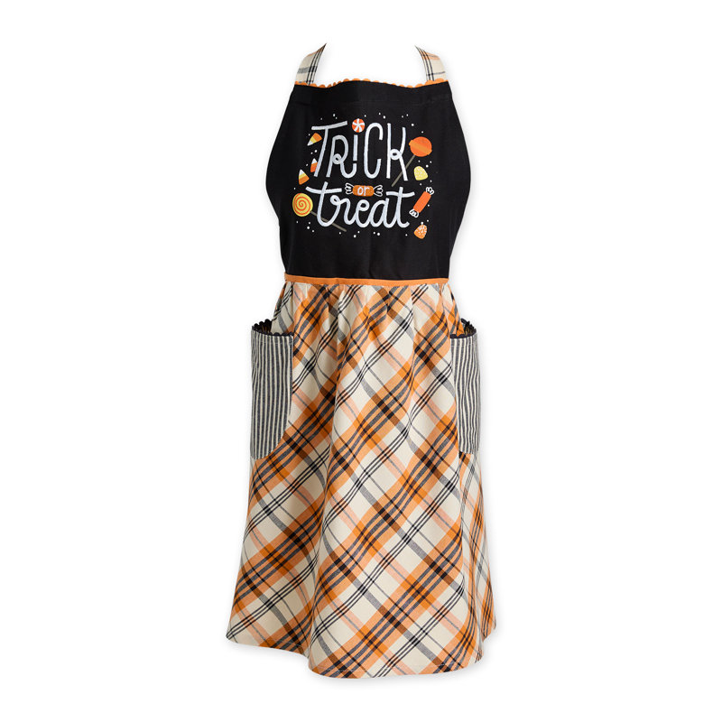 Tablier embelli Trick Or Traite