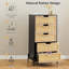 Commode d'appoint en fer Analeah-1254297108