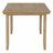 Dining Room Table and Chairs with Bench, Rustic Wood Dining Set, Set of 6-1868835050-1868835045