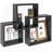Extense Interlocking 3 Piece Square Floating Wall Shelf-81841247