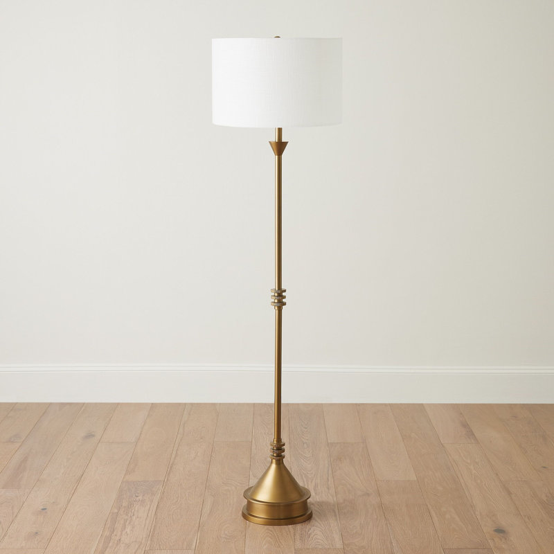Lampe sur pied Gear - laiton antique