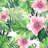 Aashi Seamless Tropical Pattern by OGri - Wrapped Canvas Print-814842378