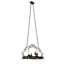 Poulet Metal Handcrafted Oval Hanging Pot Rack