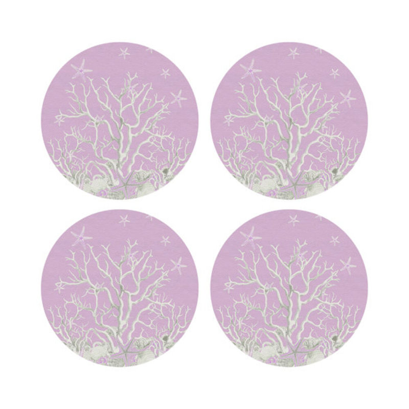 Napperon Coral Branch, Lilas