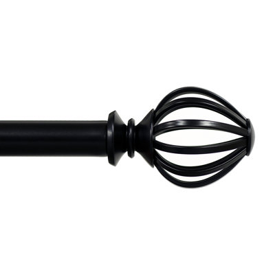 Opas Steel Adjustable Single Curtain Rod