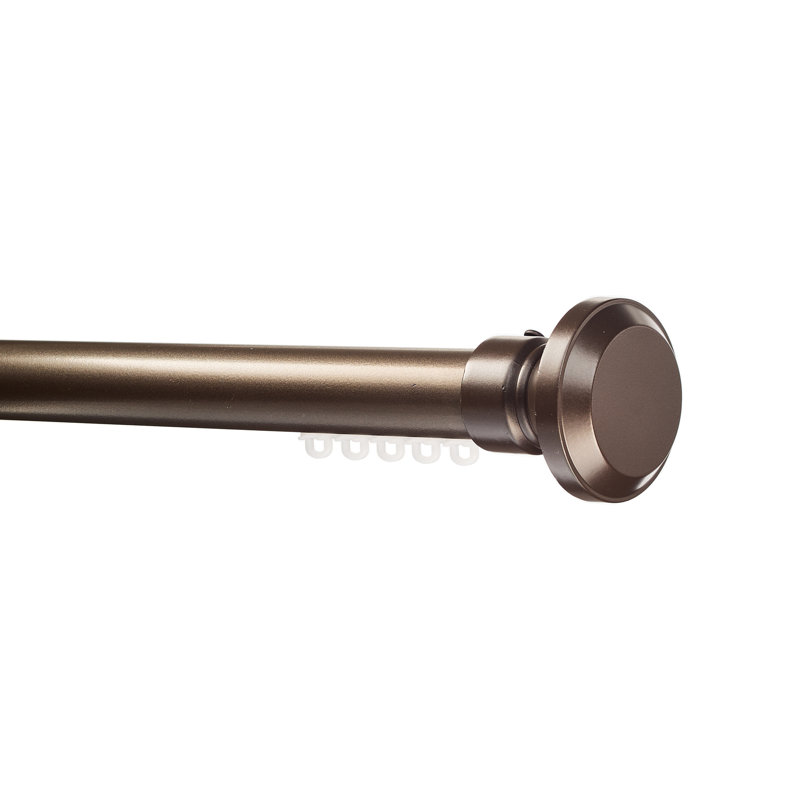 Tringle à rideaux simple Santos, Bronze frotté à l'huile, 48"