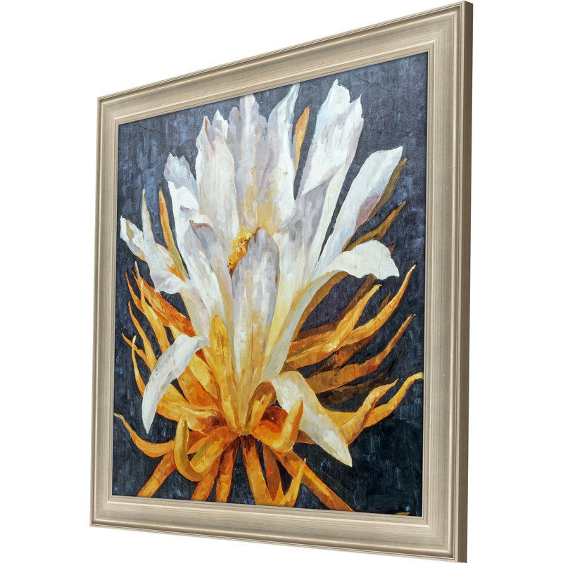 Flor Blanca Print by Torrontegui