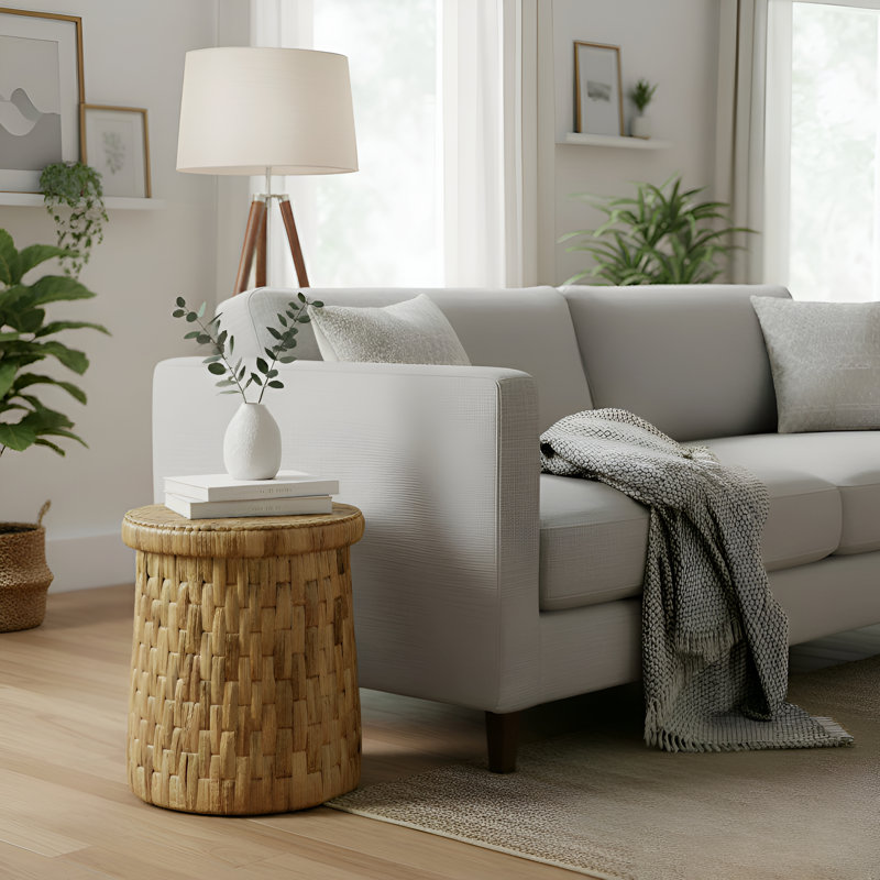 Palmera Drum End Table
