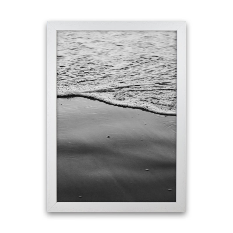 Sea Foam by Victoria Frost - Print, White Framed, 46cm H x 34cm W x 3cm D