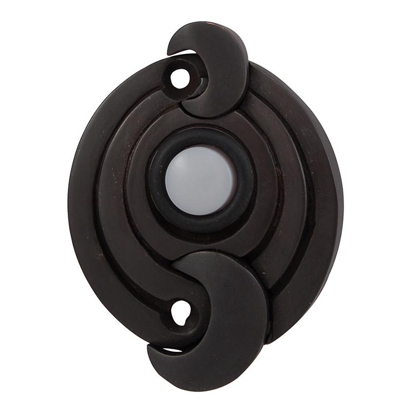 Ariosto Push Button, Oil-Rubbed Bronze