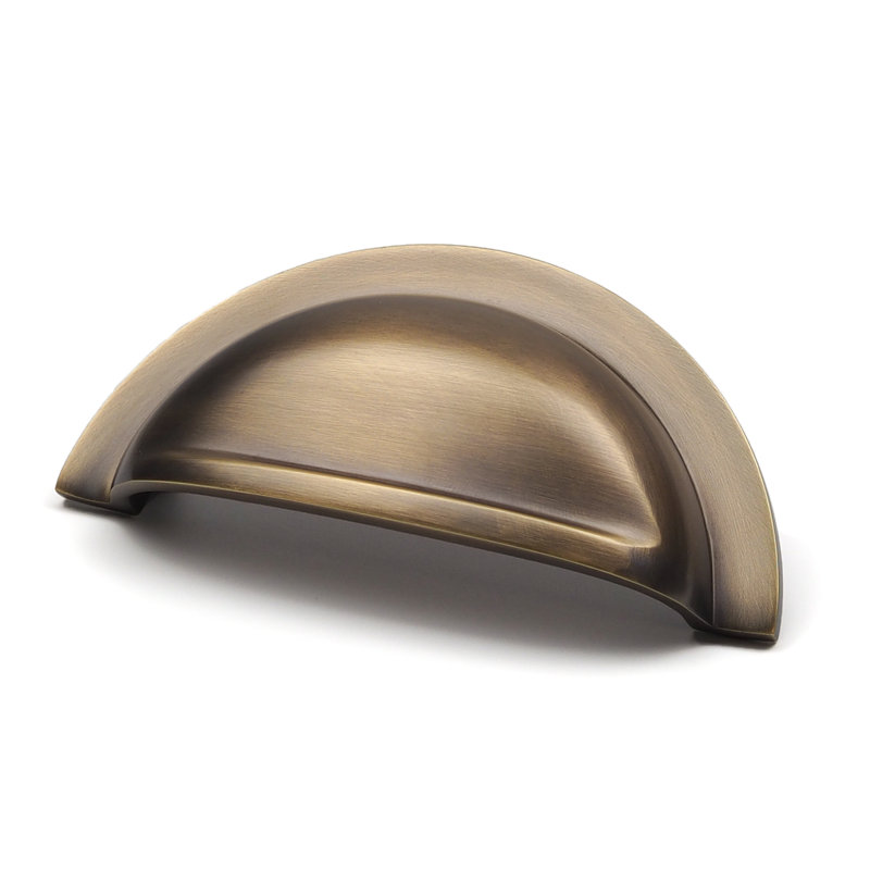 76mm Antique Brass Cup Handle, 76mm Cup