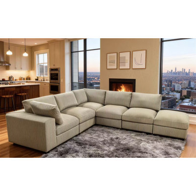 Arregui Corduroy Sectional