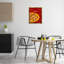 Cadre flottant Tasty Savory Pizza, design par Kim Allen-309007621-309007616
