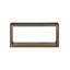 Scaffale 64 in. Glass Console Table
