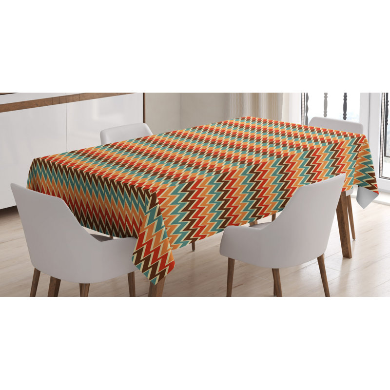 Chevron Tablecloth, 84" x 60"