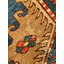 Oriental Area Rug in Rust