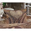 Ensemble de draps et taies décoratives Ambesonne Steampunk, brun-106797508